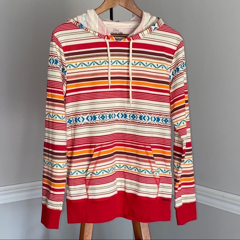 On The Byas Aztec Southwest Sweater Hoodie